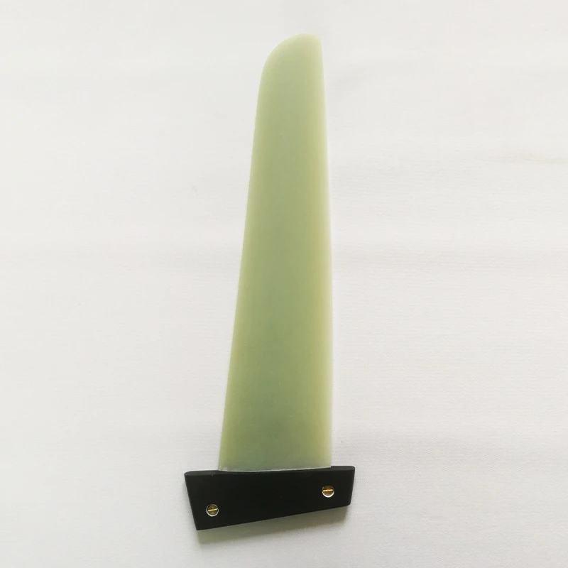 G10 CNC Epoxy Wind Surfing Single Fins Customizable SUP Center Fins Kitesurf Surfboard Fins