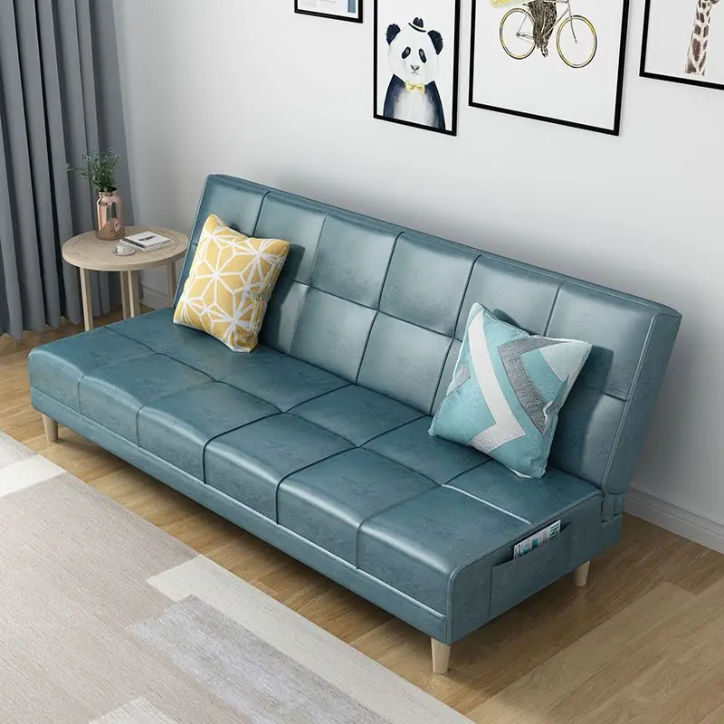Contemporary Elegant Modern Home Furniture Living Room Fabric Sofa Bed made of technology fabric with metal legs for Home Use