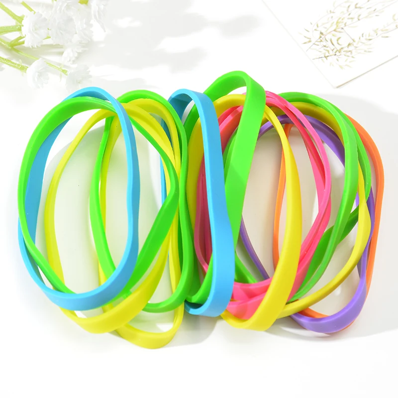 Custom elastic TPR rubber band for hair office