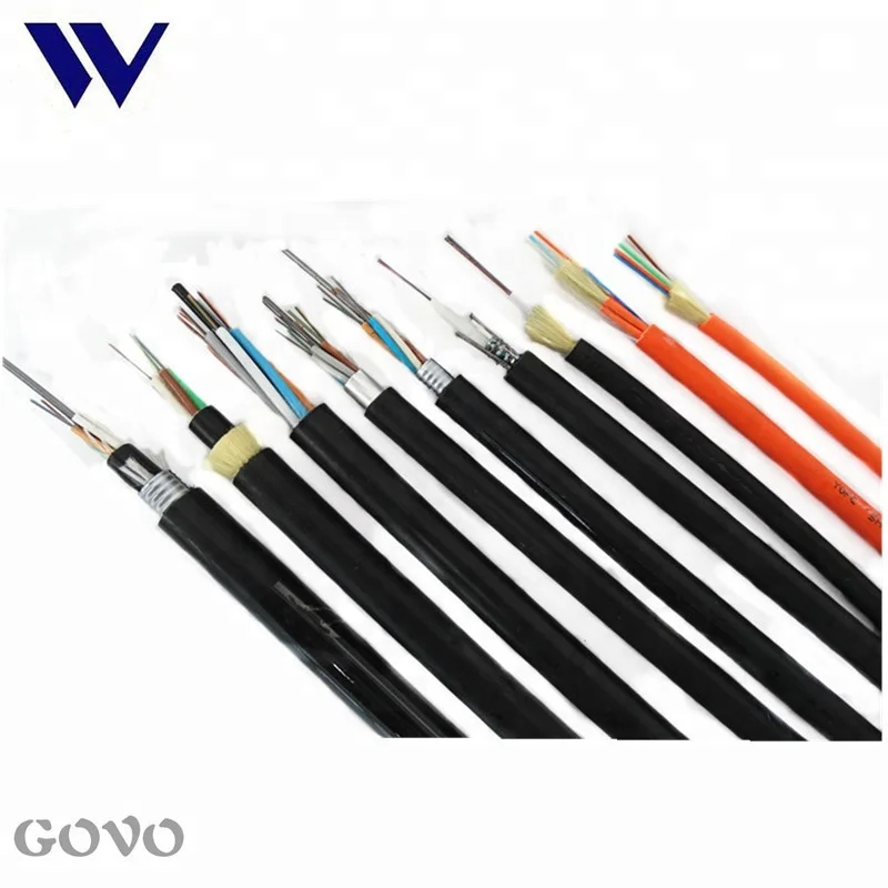 GOVO cable GYTA Singlemode and Multimode 12 core fiber optic cable