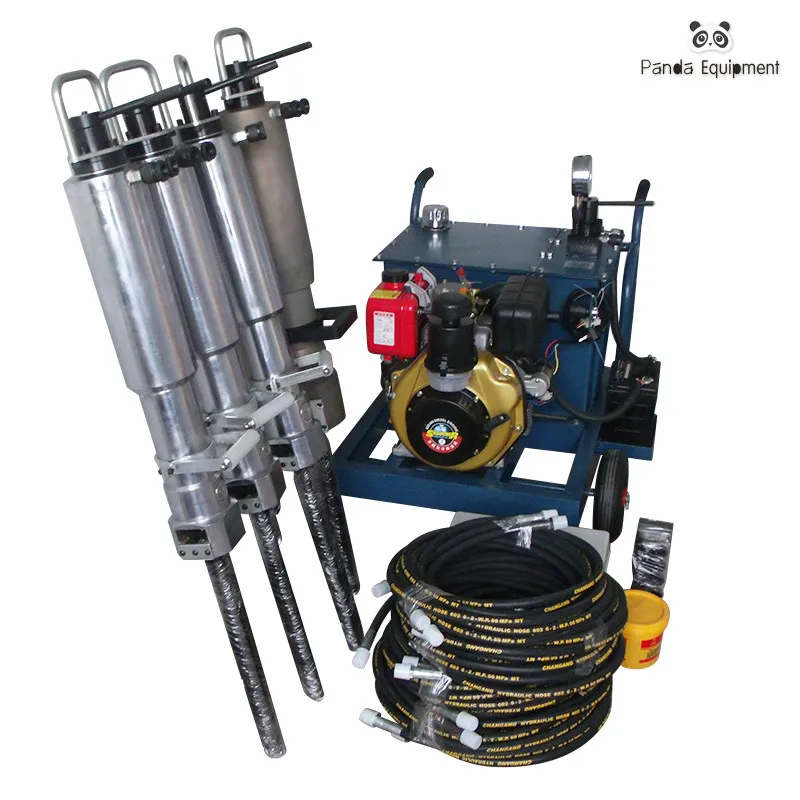 Stone Splitting Wedges Concrete Breaker, Similar To  Quarry Hydraulic Stone And Rock Splitter