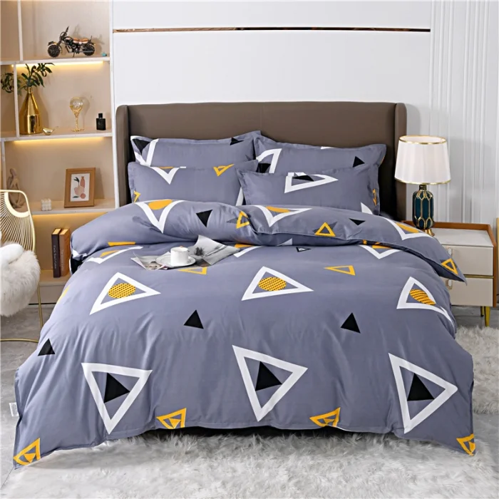 Cheap Price 4 Pcs Bedsheets Ecological cotton Bedding Comforter Sets Queen Size Bedding Set