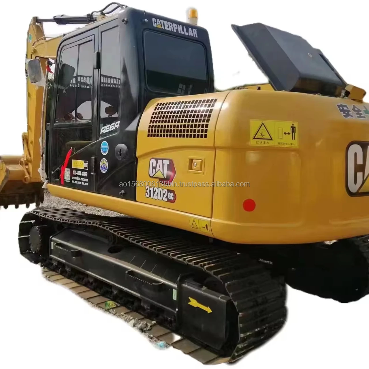Used CAT 312D2 Crawler excavator CATERPILLAR CAT312 D2 hydraulic machinery digger CAT 312 312D