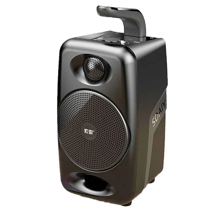 SH36 portable wireless speaker with microphone outdoor party box super bass 25w soaiy speaker