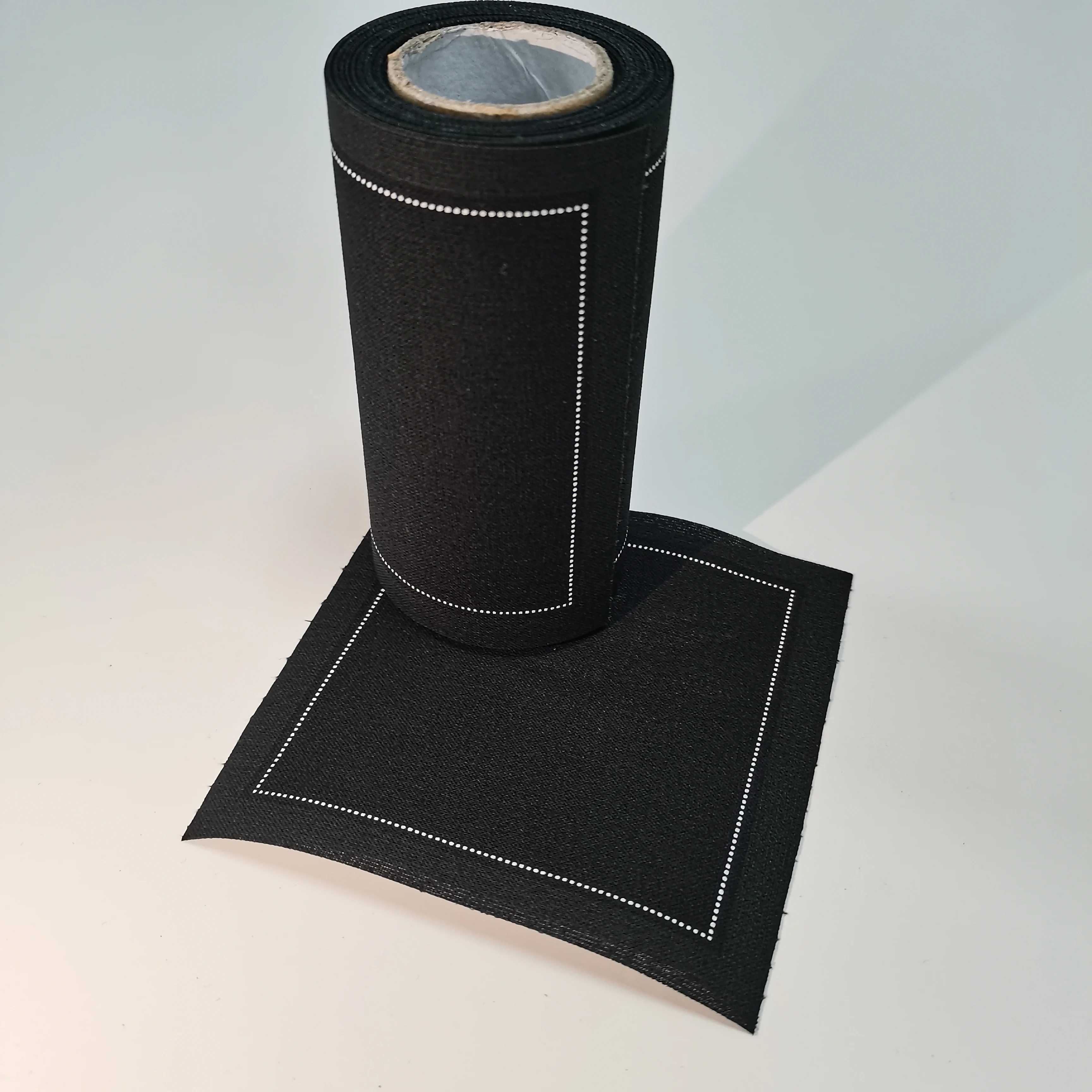 Eco-friendly roll napkin 10.7*10.7 cotton Wedding Napkins Linen Cotton Gauze Tear Off Napkins