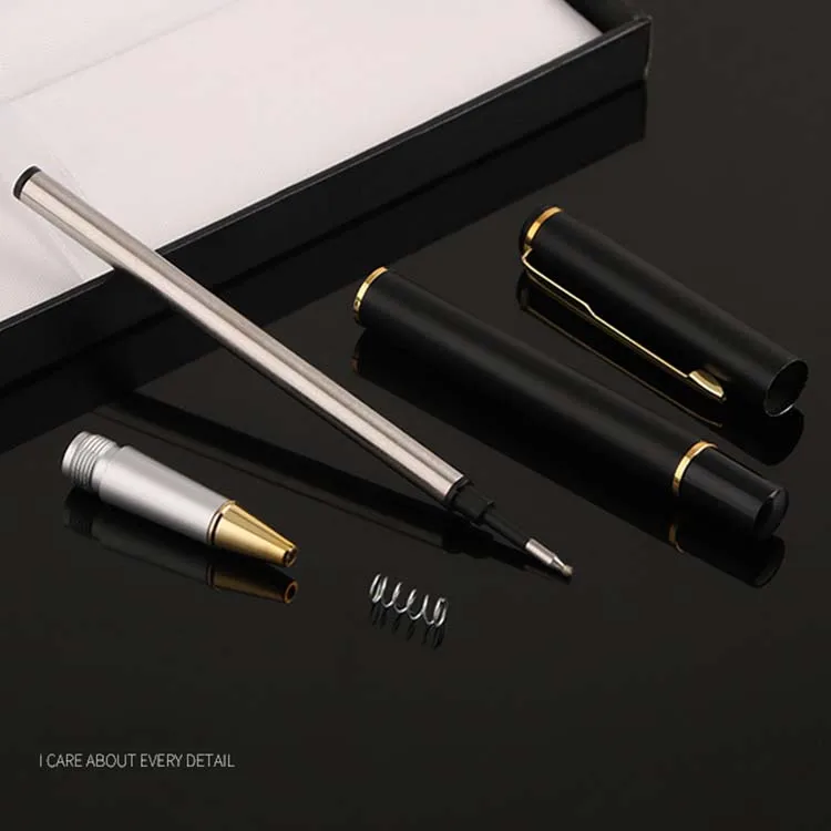 Promotional Items Advertising Customized Metal Business Corporate Gel Ink Pen With Box