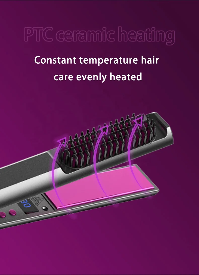 fast hot comb professional portable hair curlers rollers flat iron best straighteners 3 in 1