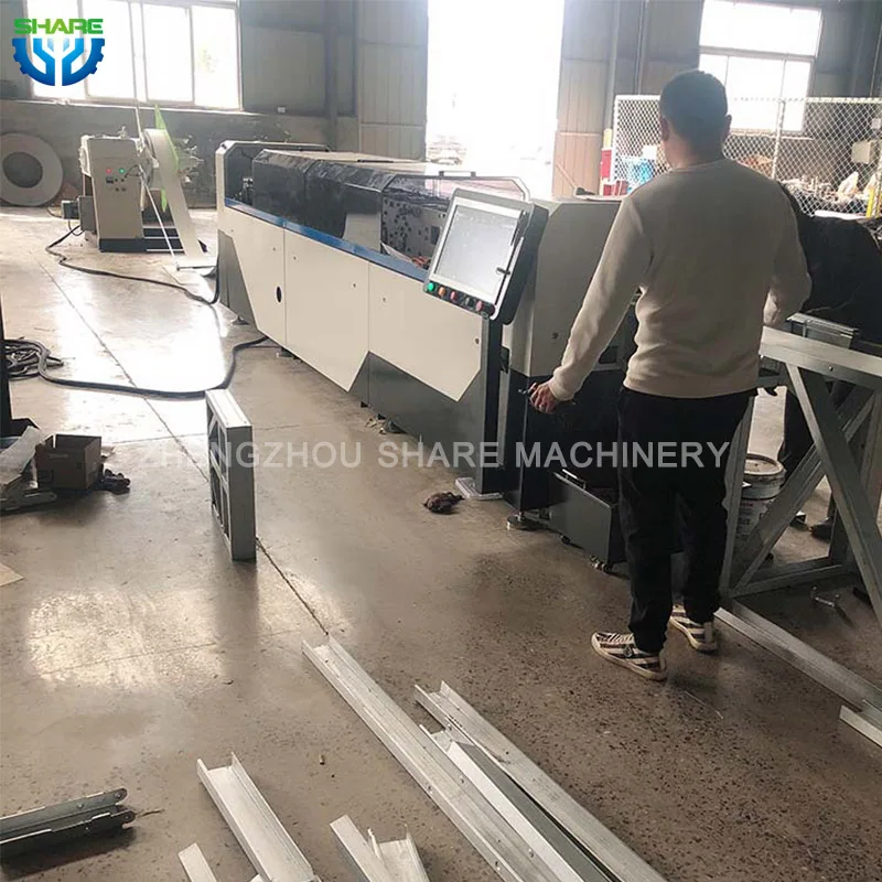 light gauge form steel frame cad framing keel machine for house