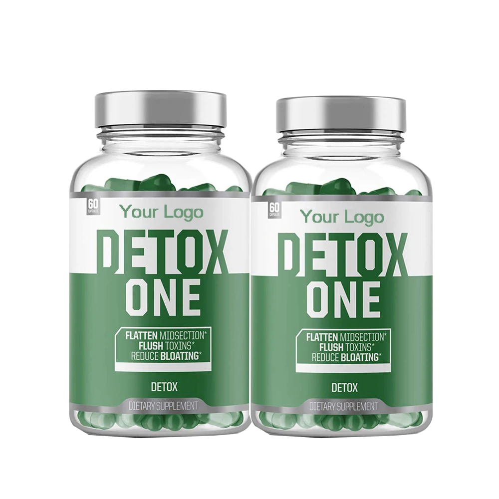 OEM Natural Cleanser and Detox Capsule with Premium Herbal Ingredients for Weight Loss and Boost Energy