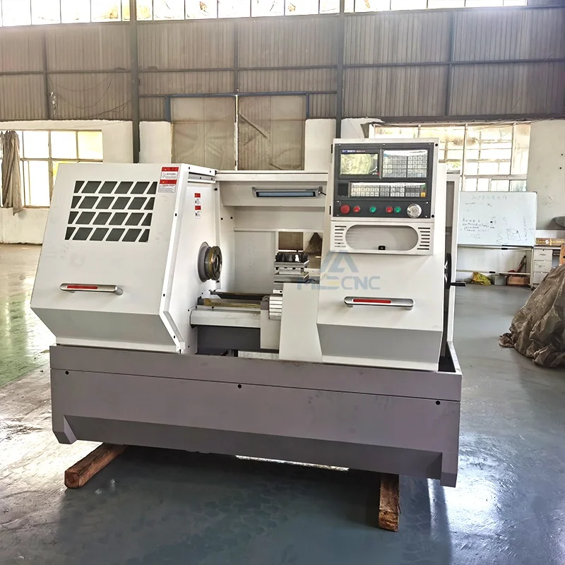 low cost china precision cnc lathe cutting machine tool automatic equipment for metal flat bed cak6140 machinery