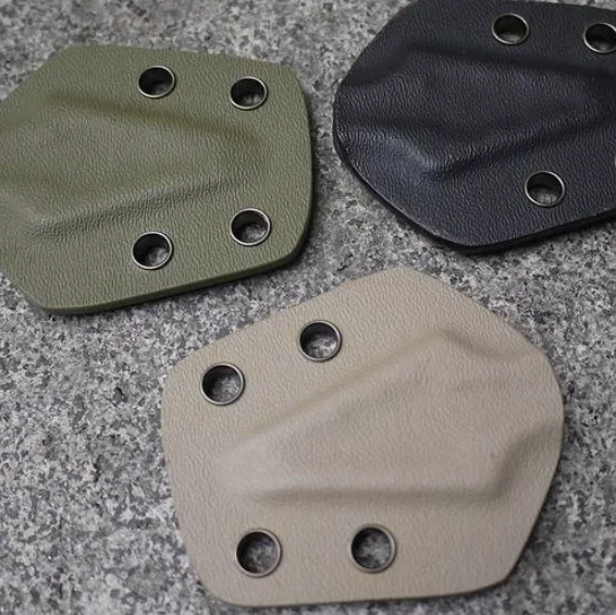 Wetac Outdoor Tactical fixed blade hunting knife genuine leather sheath for pocket knife for all models OEM welcomed
