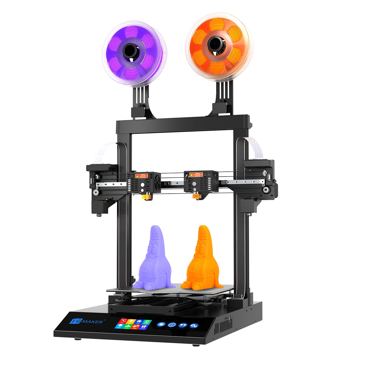 
Popular Cheap price IDEX JGMaker Artist-D Best Silent Printing FDM Large Format 3D Printer With Dual Extruders 