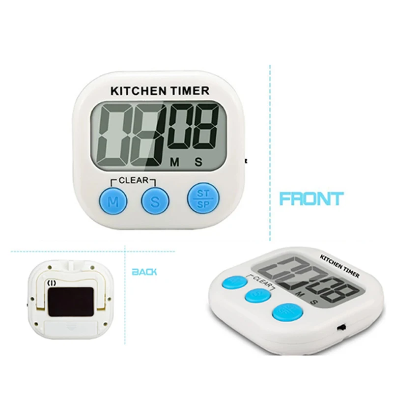 Ce & Rohs Mixed Colors Digital Kitchen Clock Cook Timer Kitchen Timer