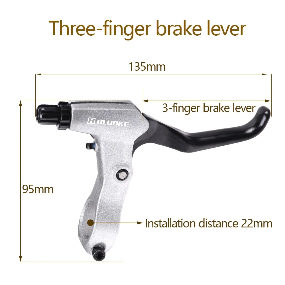 BLOOKE Bmx MTB Bicycle Disc Brake Set Bicycle Parts Aluminium Alloy Mountain Bike V Brake kit