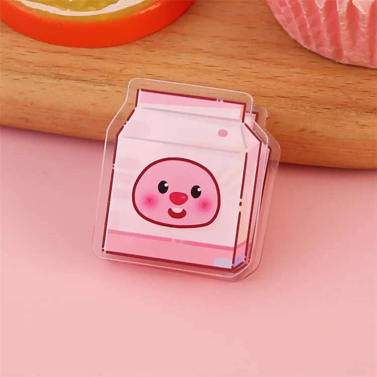 Acrylic PP clip cute folder animation account folder LOW price kawaii cartoon anime two-sided custom plastic clip