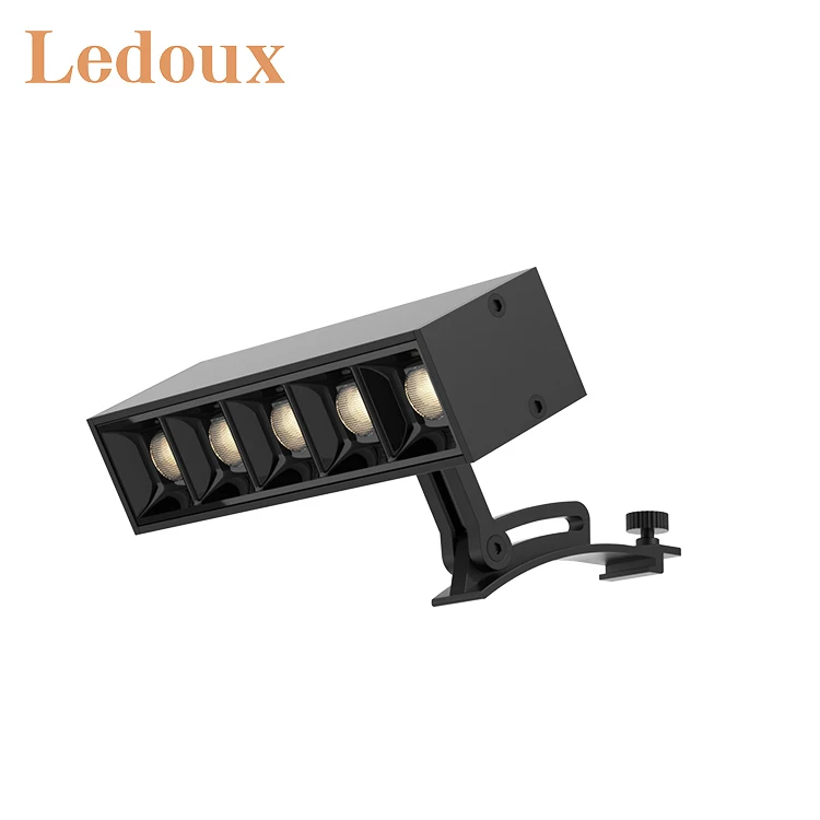LEDOUX Modern Design Surface Mounted Anti-dazzle Aluminum Dimmable Art Gallery Down Light 2 10 15 20 30 W Led Track Light