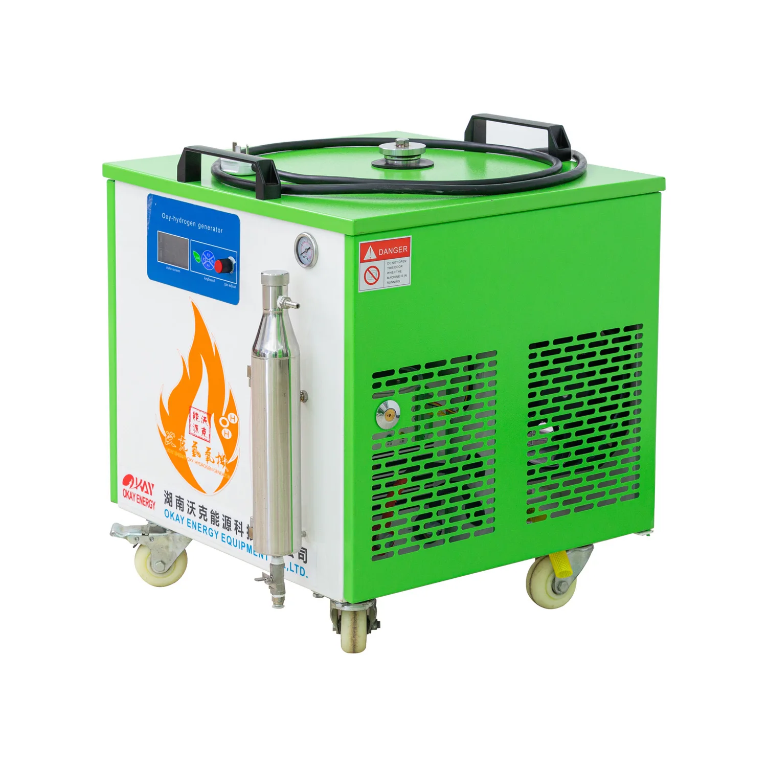 Water Fuel 800L/h HHO Generator Torch Welding Oxy Hydrogen Gas Generator brazing machine