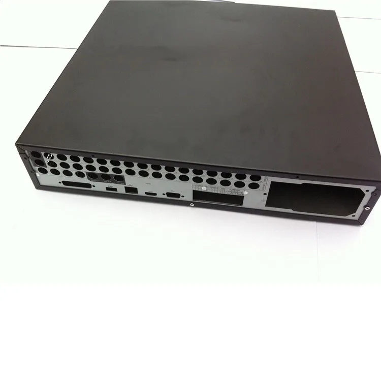 ISO Certificated Factory OEM  Black Powder Coating Steel Sheet  Stamping Forming Fabrication Electronic Enclosure Case Housing