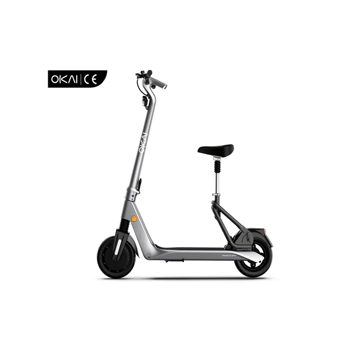 OKAI ES500A High Quality Durable Using Various 350W cheapest foldable e scooter in china with chair