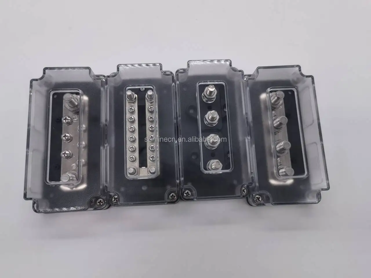 2023 Latest!!! Power Distribution Block Box Electric Distributing Bus Bar Din Rail Terminal