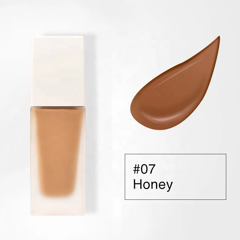 White Bottle Oil Free Cover Up Blemishes Liquid Foundation Makeup