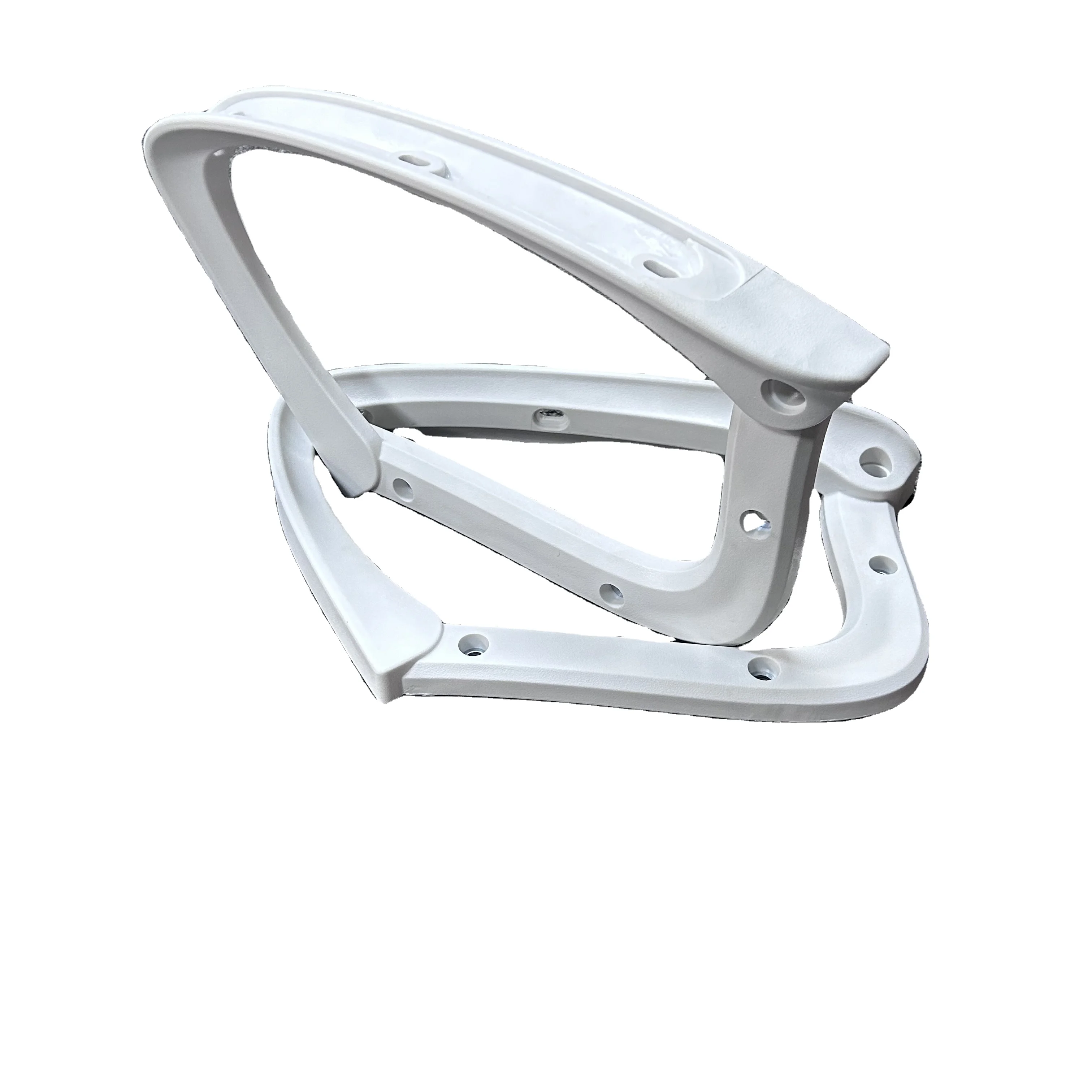 White office chair PP armrest accessories, comfortable seat essential furniture accessories