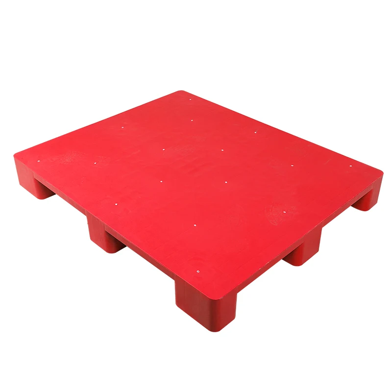 Nine foot big flat plastic pallet soild pallet one way heavy duty grid plastic pallet