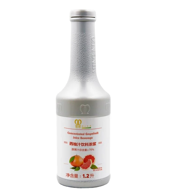 1.2L of MINGNUO halal concentrate grapefruit juice High fruit juice for fruit tea smoothie dessert fruit syrup
