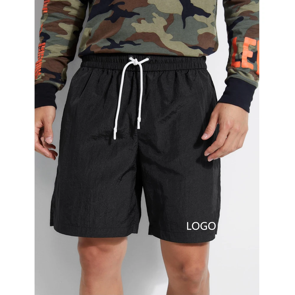 Повседневные спортивные нейлоновые шорты на заказ, качественные летние спортивные байкерские тренировочные джоггеры, брюки, штаны, мужские шорты для бега