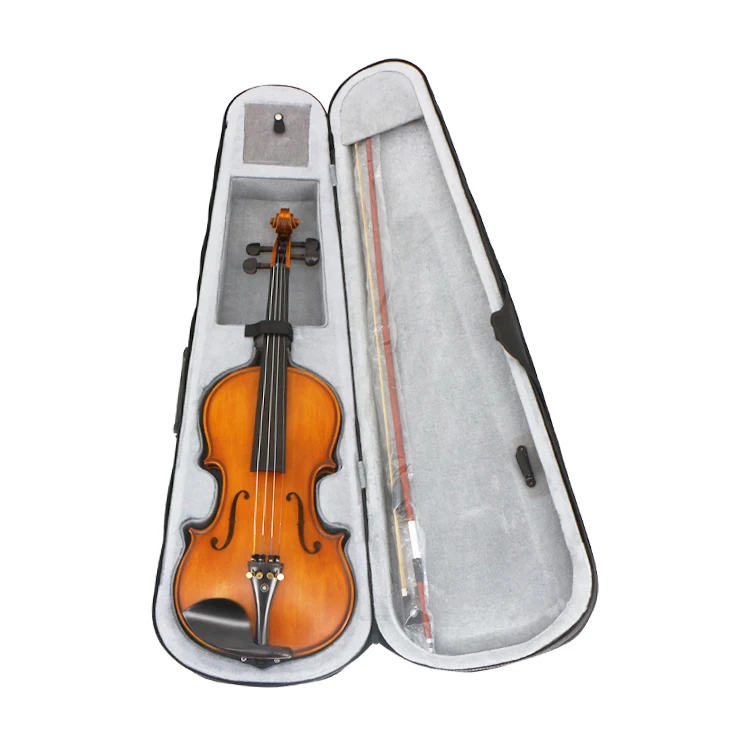 HEBIKUO HV04B Hot Selling Chinese Hand Made High precision quality customized grade violin customs 1/16-4/4 Violin