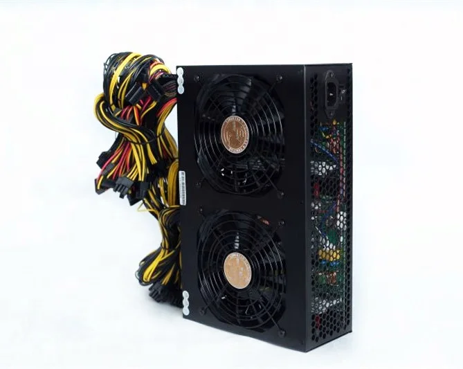 Блок питания ATX 3600 Вт 180-240 В PSU 80 Gold Plus для графической карты 12 GPU в