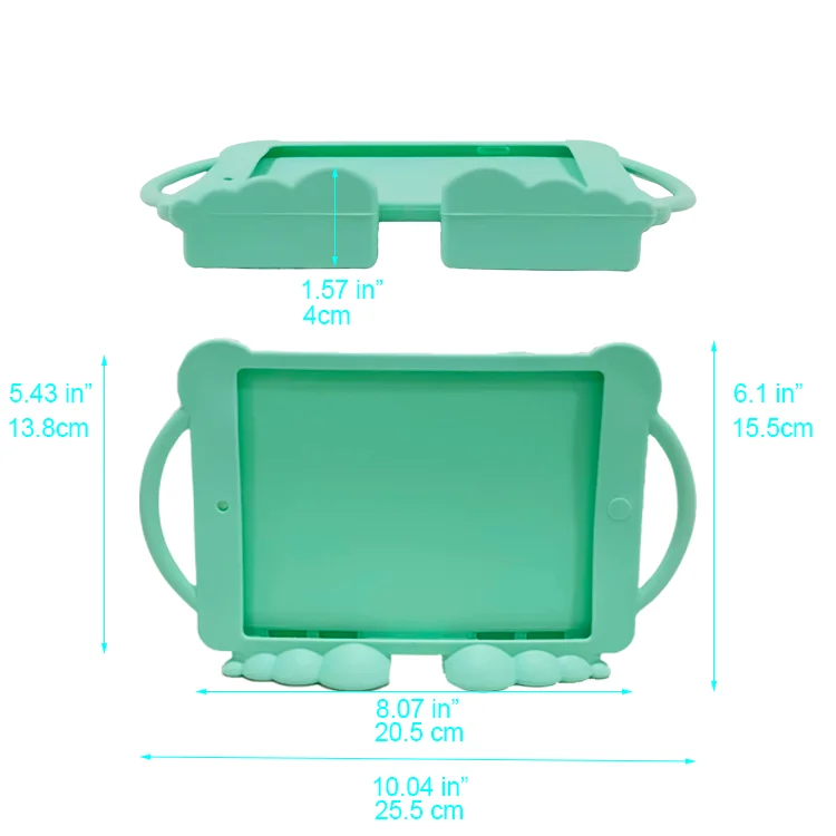 Amazon Hot Sale New Style Universal Mini 6 7.9 inch  Silicone Fidget Sensory 360 Protection Tablet Cover Case for Kids