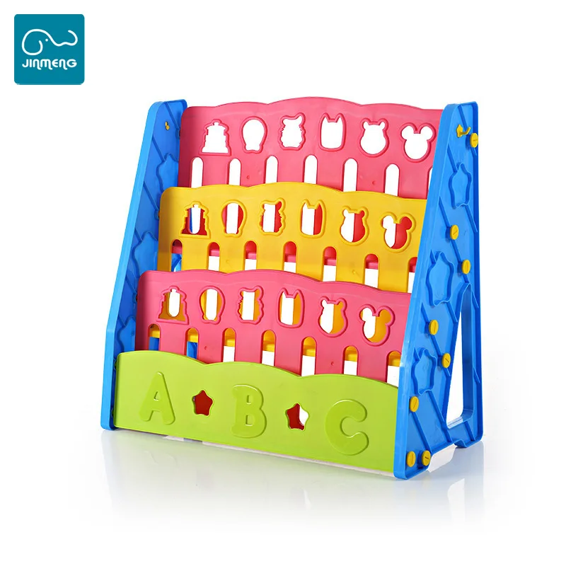 
kids book shelf modern Eco-friendly one sided book shelf sturdy painted book shelf 