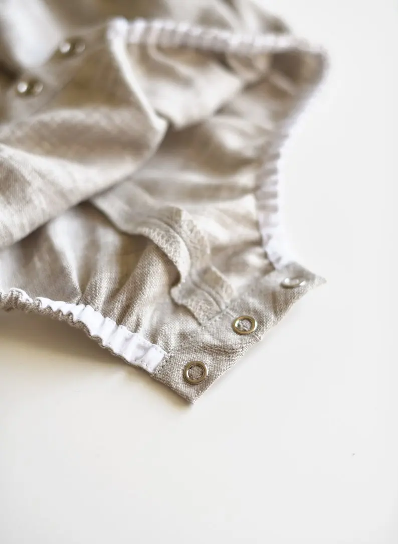 1 Pcs Custom Tag  Cotton Romper Summer Newborn Infant Toddler Clothing Baby Girls Bodysuit