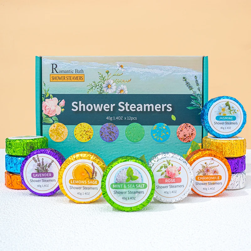 12 упаковок, эвкалиптовые отпариватели для душа