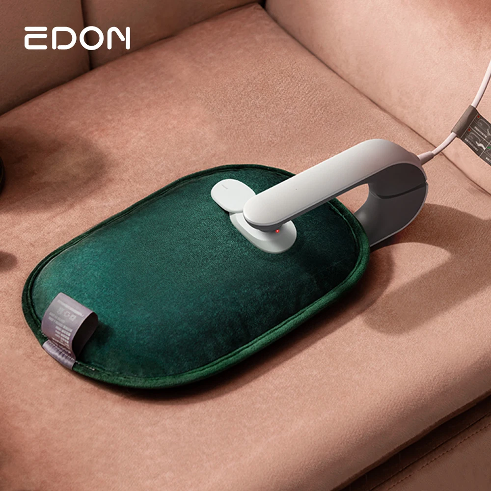 EDON Extra Long Flannel Plush Hot Water Bag Bottle Electric Charge Hot Water Bottle