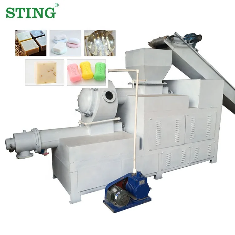 
Auto Small Scale Laundry Toilet Soap Bar Making Production Machine Equipment For Sale 