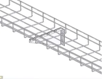 Vichnet Metal Stainless Steel Cable Trunk Size Customized Wire Mesh Tray for Data Center