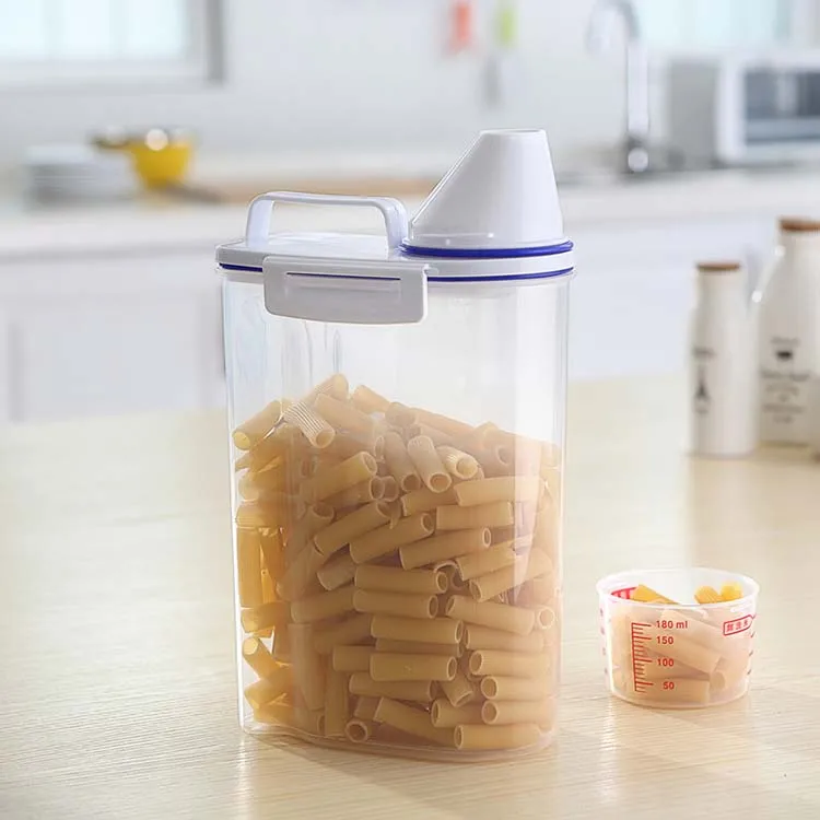 New design dispenser food storage cereal container