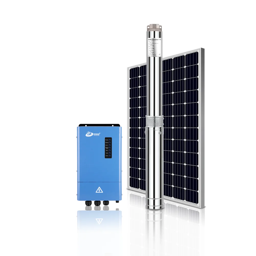 Hober 4kw 5hp solar panel water pump system for agriculture