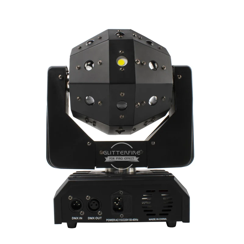 16x3W Disco Ball Moving Head Led DJ Light DMX512 Control Football Laser Stage Beam Strobe Moving Head Light 3in1 LED Stage Light