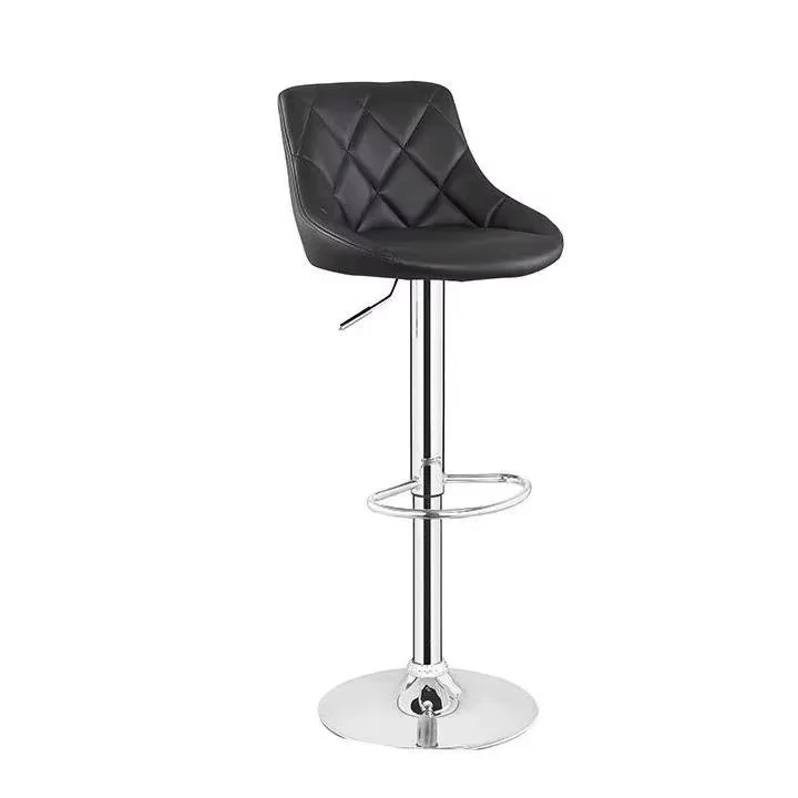 Factory Directly Wholesale Price Comfy Leather Mid Back Soft Seat Cushion Bar Chair Bar Stool