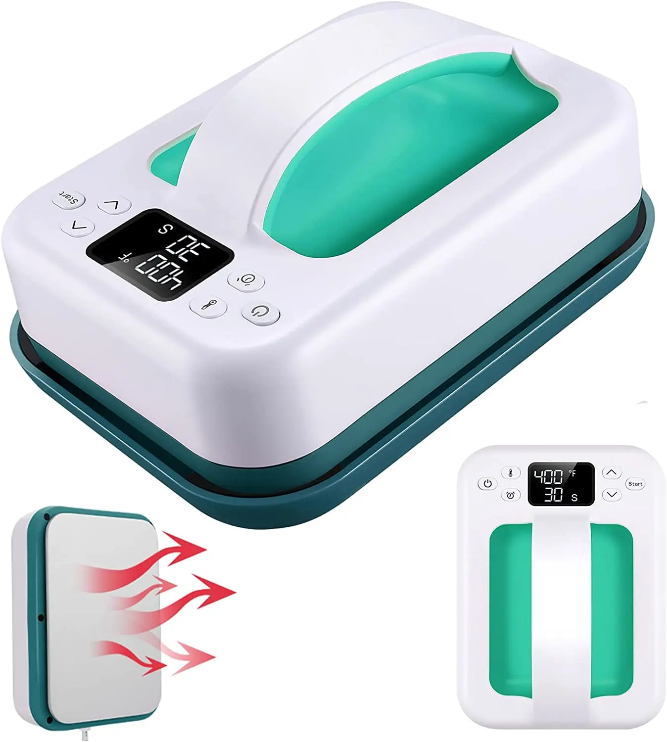 Microtec GP3 7'x5' Mini Heat Press Machine Small Platen EasyPress Portable Iron