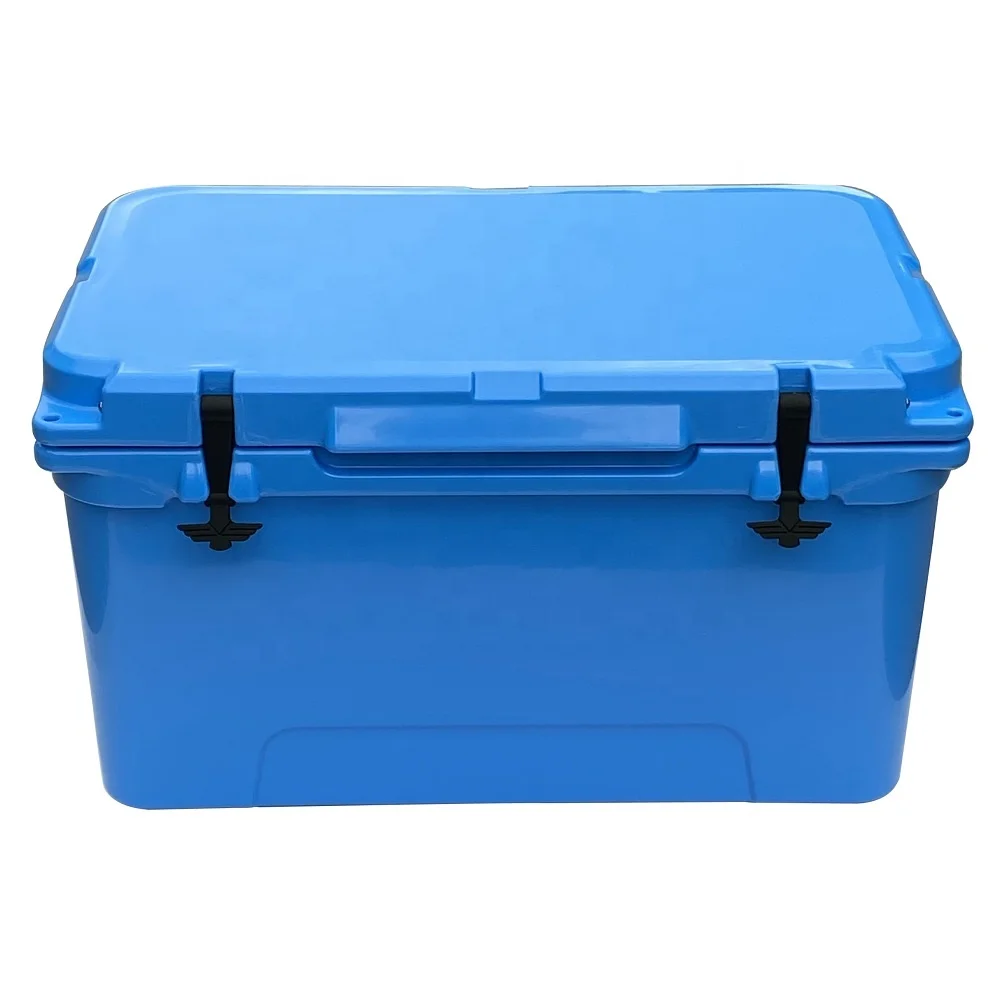Heavy duty 65L 50kg dry ice box rotomolded insulated dry ice container