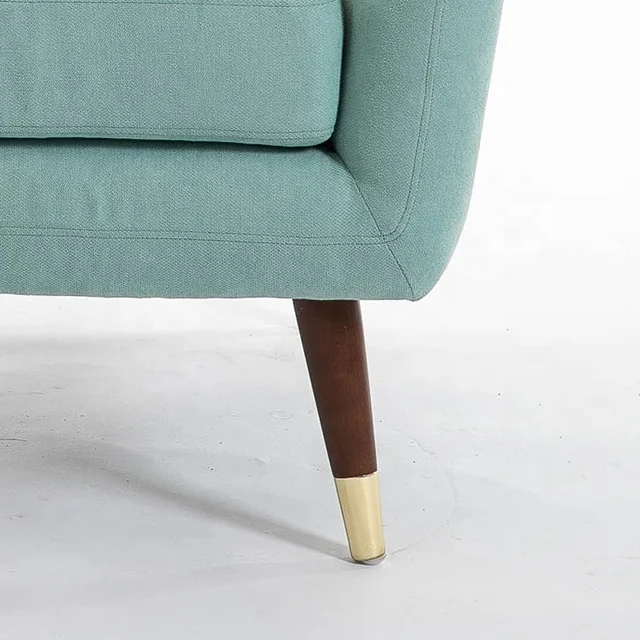 Living Room Furniture Upholstered Sofa Chair Accent Armchair Linen Leisure Single Chairs