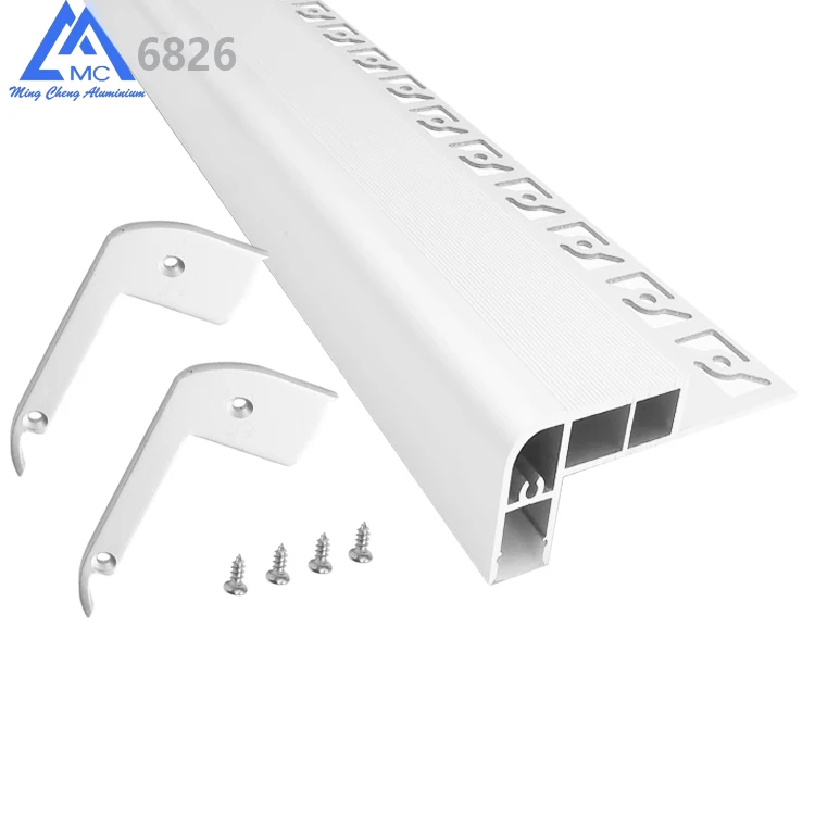 Alu profile led strips 2m 3m length/ led profile for stair lighting