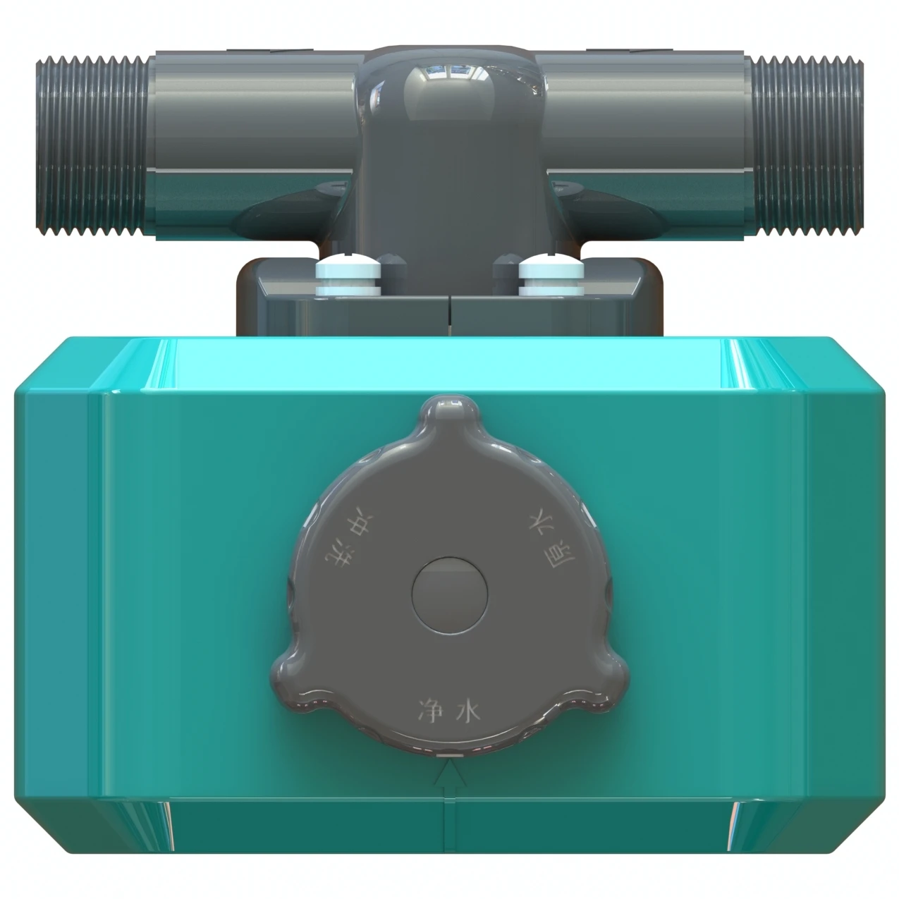 Patented Manual Laminated Front Filter High Efficiency Backwash Commercial Household Water Prefilters
