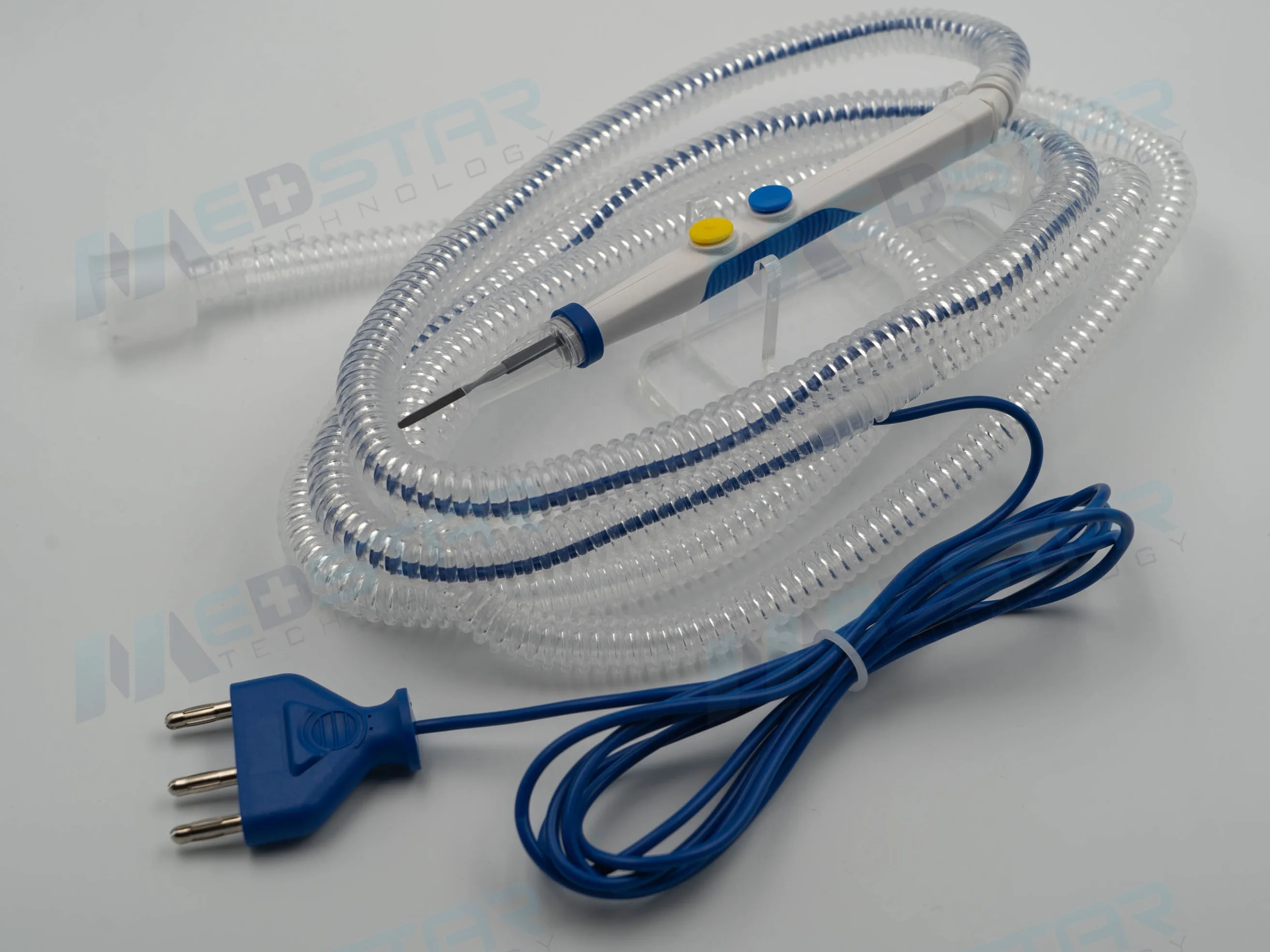 CE ISO (G) Single Use Finger switch Electrosurgical Smoke Evacuation Pencil