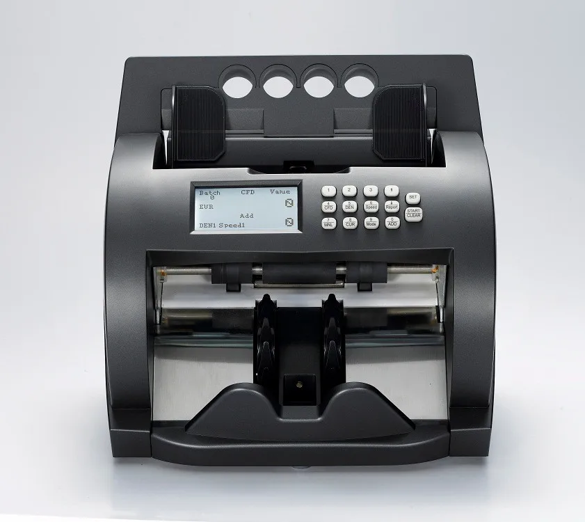 EC1000 professional bill counting machine bill counter banknote counter money detector machine with high speed