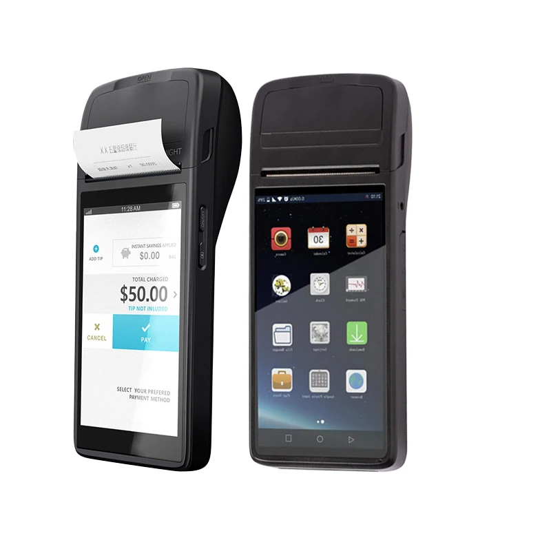 5 дюймов heldhand Android pos терминал сенсорный емкостный экран NFC